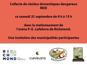 Collecte des RDD – 20 septembre 2025