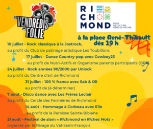 Les Vendredis en folie 2026